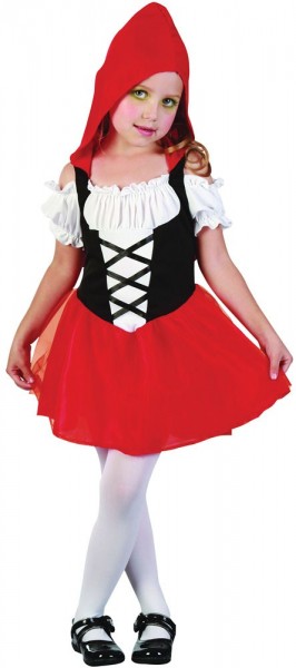 Mini Little Red Riding Hood child costume