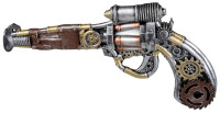 Steampunk pistool