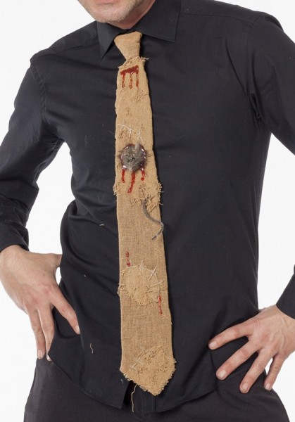 Zombie Ratte Krawatte