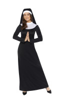 Vorschau: Nonnen Kostüm für Damen