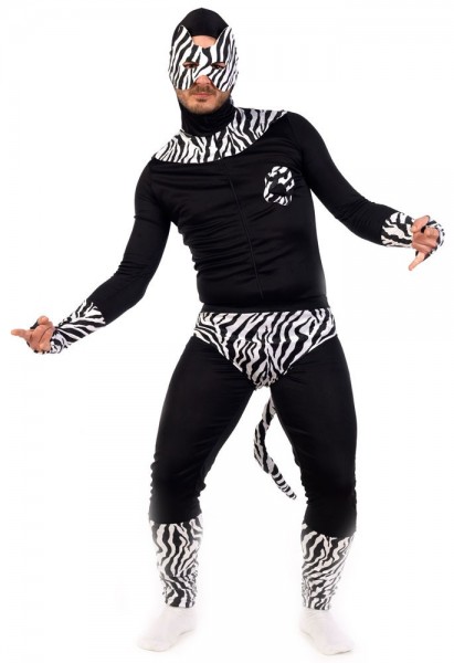 Zebra Superheld Zebastian Premium Kostüm