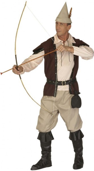 Costume d'archer médiéval Rupert