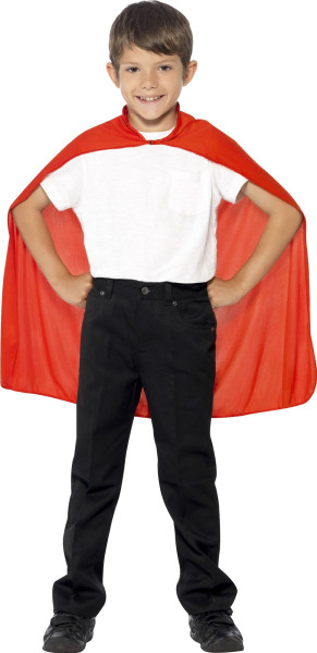 Red classic cape for children