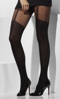 Preview: Beguiling hearts black tights
