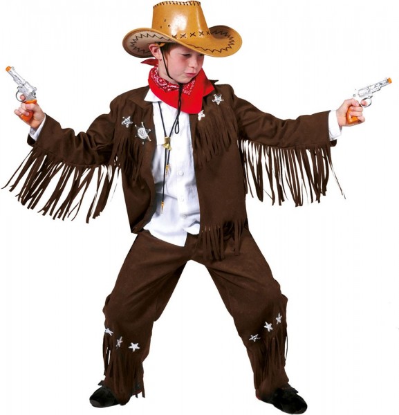Kostium kowboja westernu dla chłopca