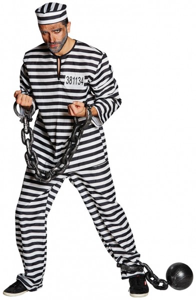 Convict men's costume