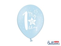 Preview: 50 latex balloons my 1st bday mix