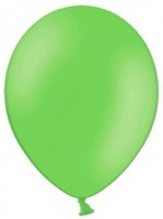Widok: 100 balonów zielone jabłko 23 cm