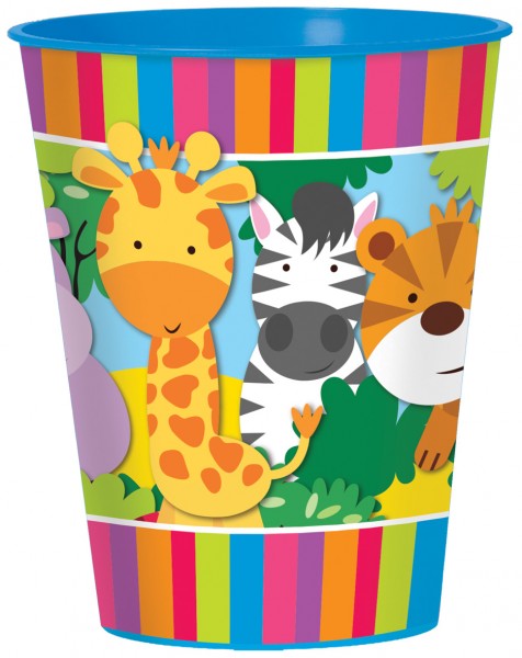 Vaso de plástico Safari Party 473ml