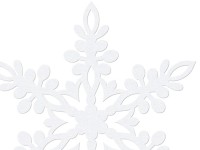 Oversigt: 10 dekorative snefnugpapir 11 cm