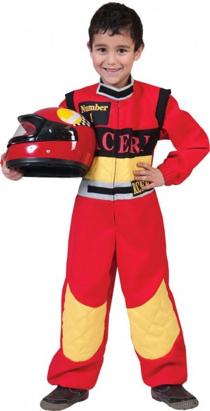 Junior racing driver Tim children's costume