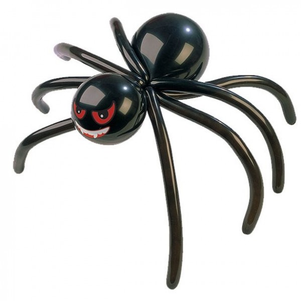 Spider modeling balloon with pump