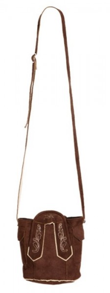 Bolso tradicional marrón