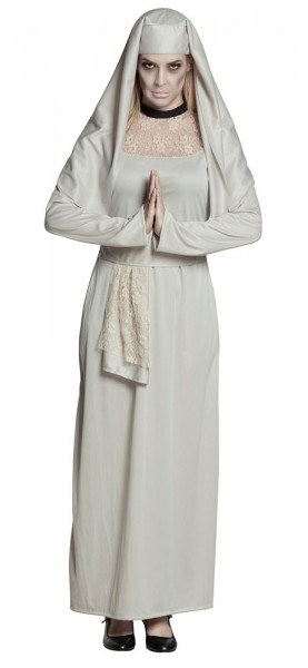 Uhyggelig nonne kostume
