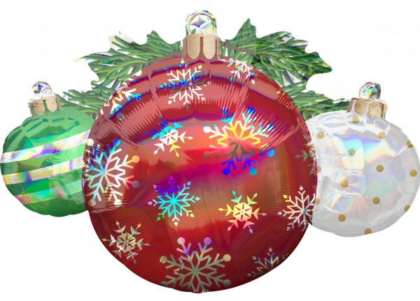 Holograficzny balon do dekoracji drzewa 88 x 60 cm