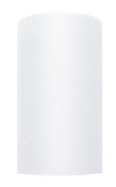 Tüll Tischläufer Weiß 20 m x 8 cm 2