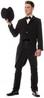 Preview: Black gentleman tailcoat
