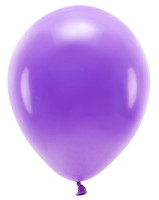 100 eco pastel ballonnen paars 26cm