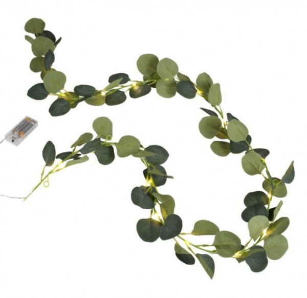 Eucalyptus decorative light chain 2m