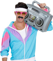 Ghetto blaster gonflable années 80