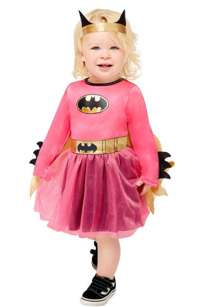 Mini Batgirl Kostüm Pink