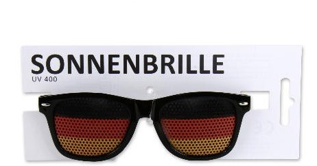 Gafas de fútbol alemania gafas de sol em WM fiesta de fútbol