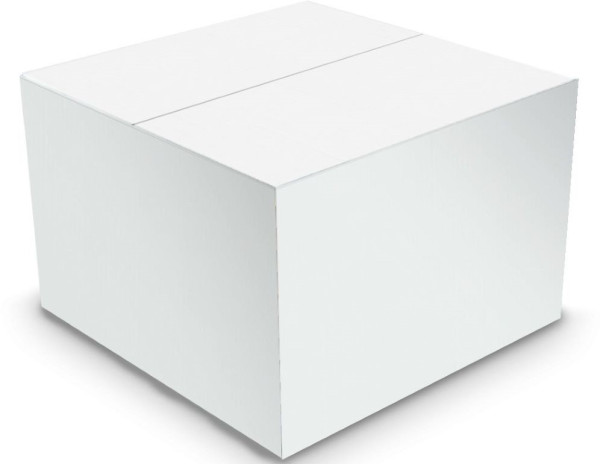 Białe pudełko na balony na balon foliowy o średnicy 45cm