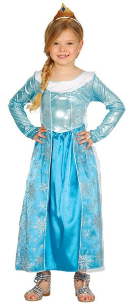 Disfraz de princesa de hielo Elisa para niña