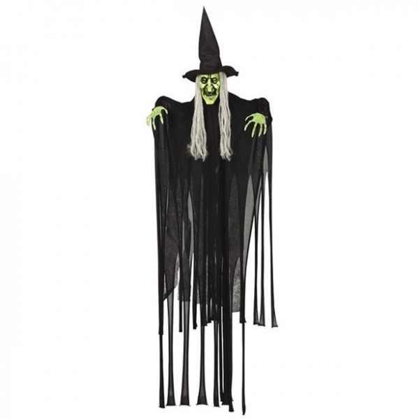 Scary witch to hang up 1.3m