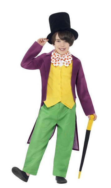Willy Wonka kostume til børn 3