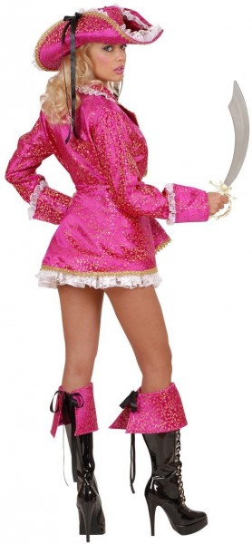Pink Glamour Piratenkostüm Malou