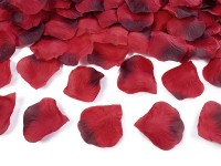 Rose petals Amour wine red