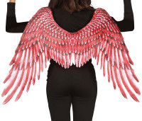 Red demon wings 105cm x 45cm