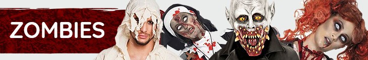 Zombie Kostüme & Zubehör