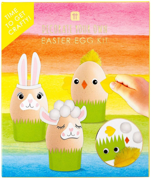 Easter eggs decoration set Happy Easter