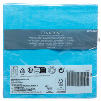 Preview: 20 summer sky Eco napkins 33cm