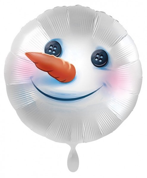 Shiny Snowman folieballong 71cm