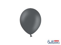 Voorvertoning: 100 party star ballonnen antraciet 12cm