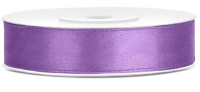 25m satin ribbon lavender 12mm wide