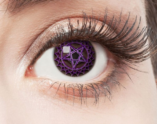 Pentagramm 12-Monats-Kontaktlinse 2