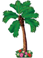 Tropisches Palmen Wandbild 1,62m