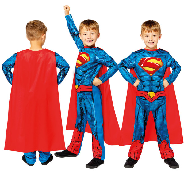 Superman Kostüm für Kinder recycelt 5