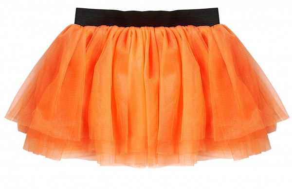 Pomarańczowa neonowa spódniczka tutu