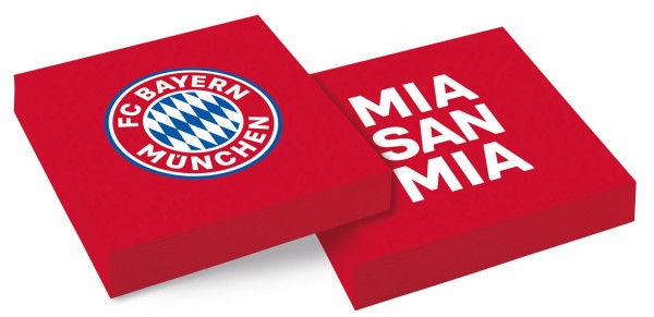 20 tovaglioli FC Bayern Monaco 33cm