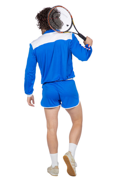 80er Jahre Tennis Kostüm für Herren 3