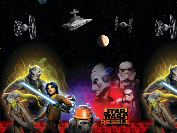 Star Wars Rebels tablecloth 1.8 x 1.2m