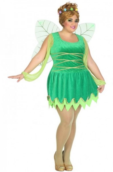 Costume de fée de la forêt Kelly Curvy Size