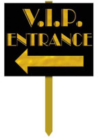 VIP Eingang Schild 38cm