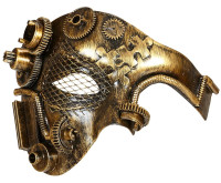 Stylische Steampunk Retro Maske