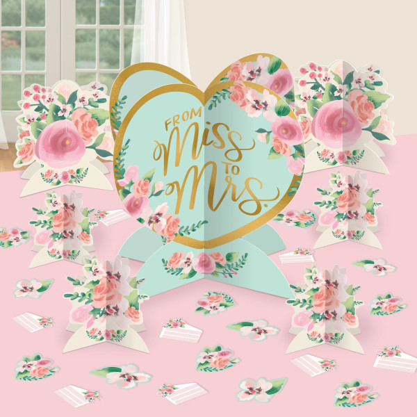 Miss to Mrs table display 27 pieces